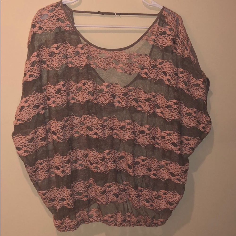 Free people lace top
